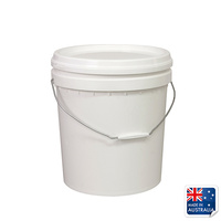 Okka Food Safe Storage Pail Bucket With Lid 15L
