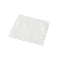 Discounted.....Culinaire Luncheon Napkin White Quarter Fold 1Ply Carton of 3000