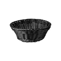 Round Bread Basket 200mm Black