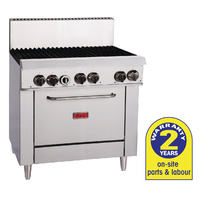 Thor Gas Oven with 6 Open Burners Natural Gas