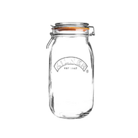 Kilner Round Clip Top Glass Jar 3L