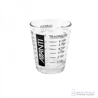 Avanti Mini Multi Measuring Shot Glass; Millilitres, Ounces, Tablespoons & Teaspoons