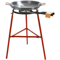Garcima Tabarca Paella Set Stand 40cm Burner 50cm Pan