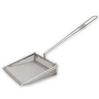 Chip Shovel Stainless Steel w Extra Fine Mesh 200x200mm