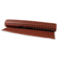 Anti Fatigue Rubber Floor Mat Terracotta 1550 x 930mm