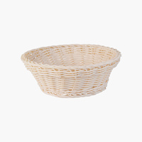 Round Bread Basket 200mm Off White Set of 6
