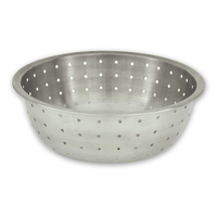 Chinese Style Colander Stainless Steel with Coarse Holes 280mm