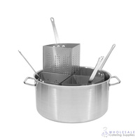 Pasta Cooker Stainless Steel Pot Complete with 4 Inserts 20 Litre