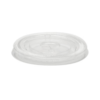 Clear Plastic Cold Drink Flat Lid  8oz Cups Ctn of 1000
