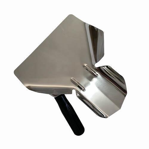 French Fry / Chip Bagging Scoop, Stainless Steel Left Hand
