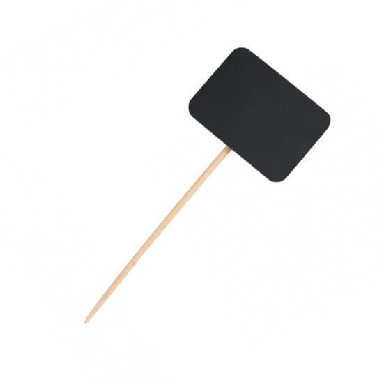 Disposable Bamboo Skewer with Chalkboard Packet of 25 180mm