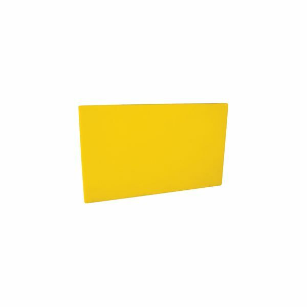 Cutting / Chopping Board Poly Yellow (HACCP Raw Poultry) 300x450x13mm