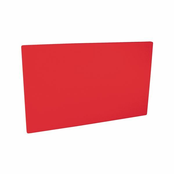 Cutting / Chopping Board Poly Red (HACCP Raw Meats) 450x600x13mm