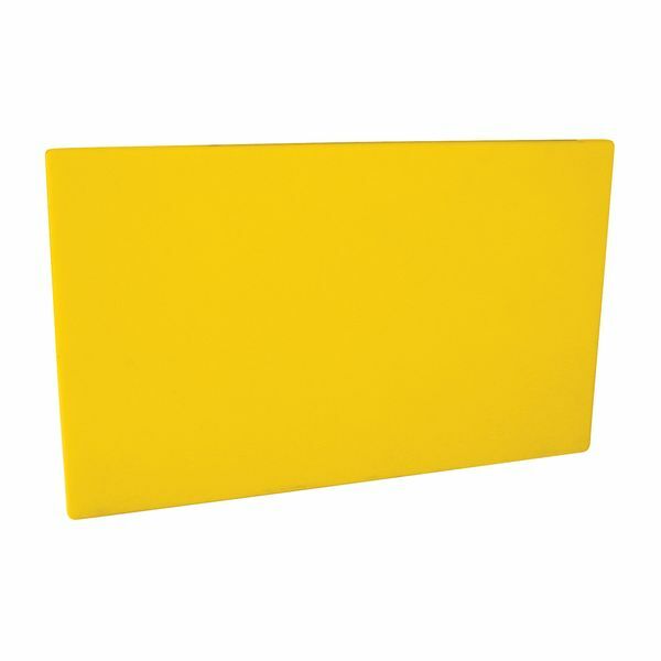 Cutting / Chopping Board Poly Yellow (HACCP Raw Poultry) 530x325x20mm