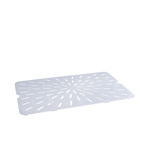Opaque Polypropylene Food Pan Drain Plate for 1/1 size