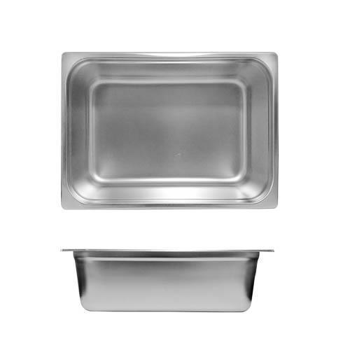 Anti-Jam Bain Marie/Steam Pan S/S 1/2 GN 150mm Set of 3