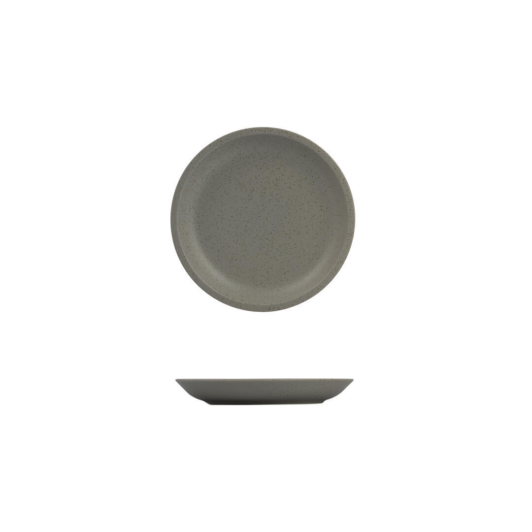 Luzerne Dune Ash Round Plate 173mm Pack of 36