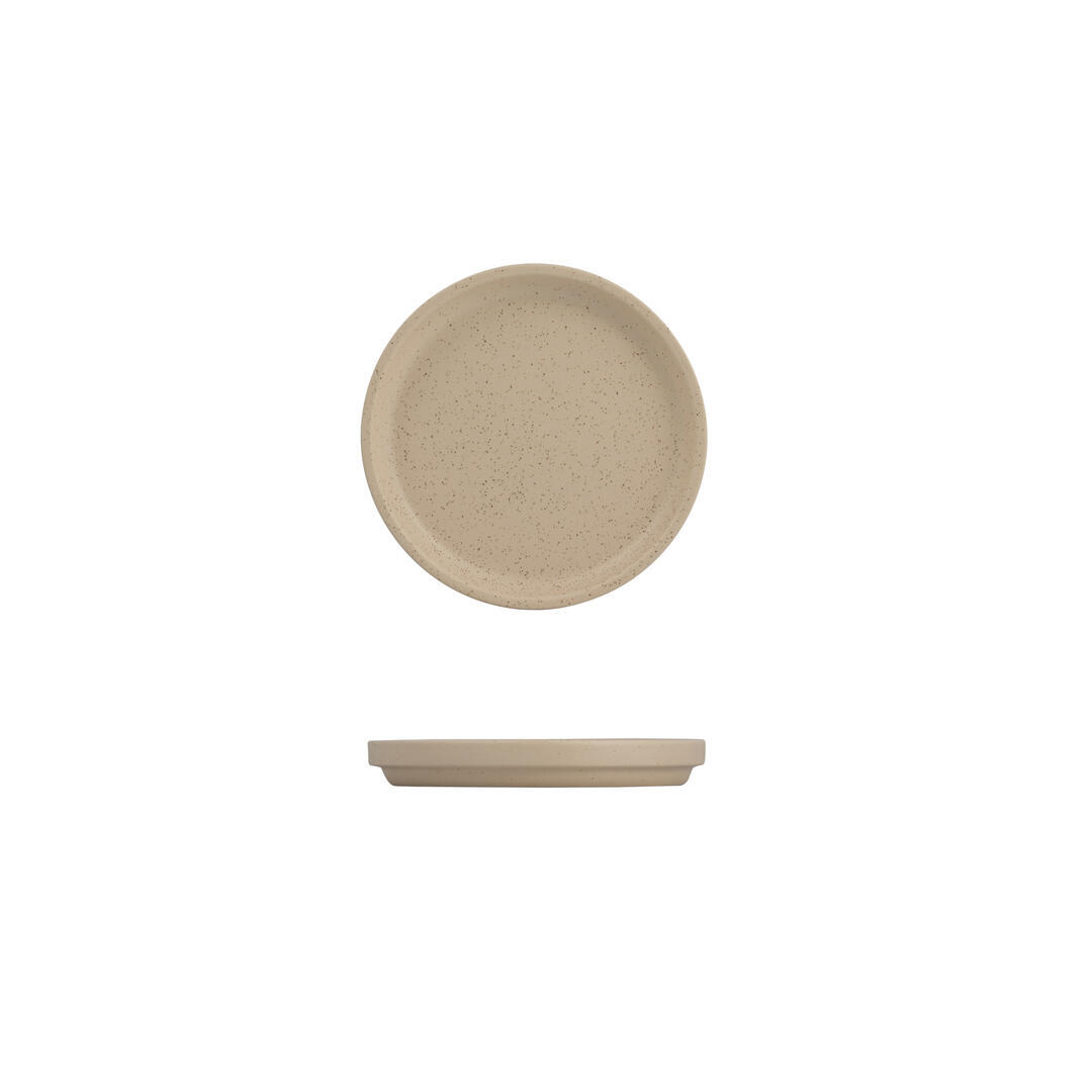 Luzerne Dune Clay Stackable Plate 160mm Ctn of 36