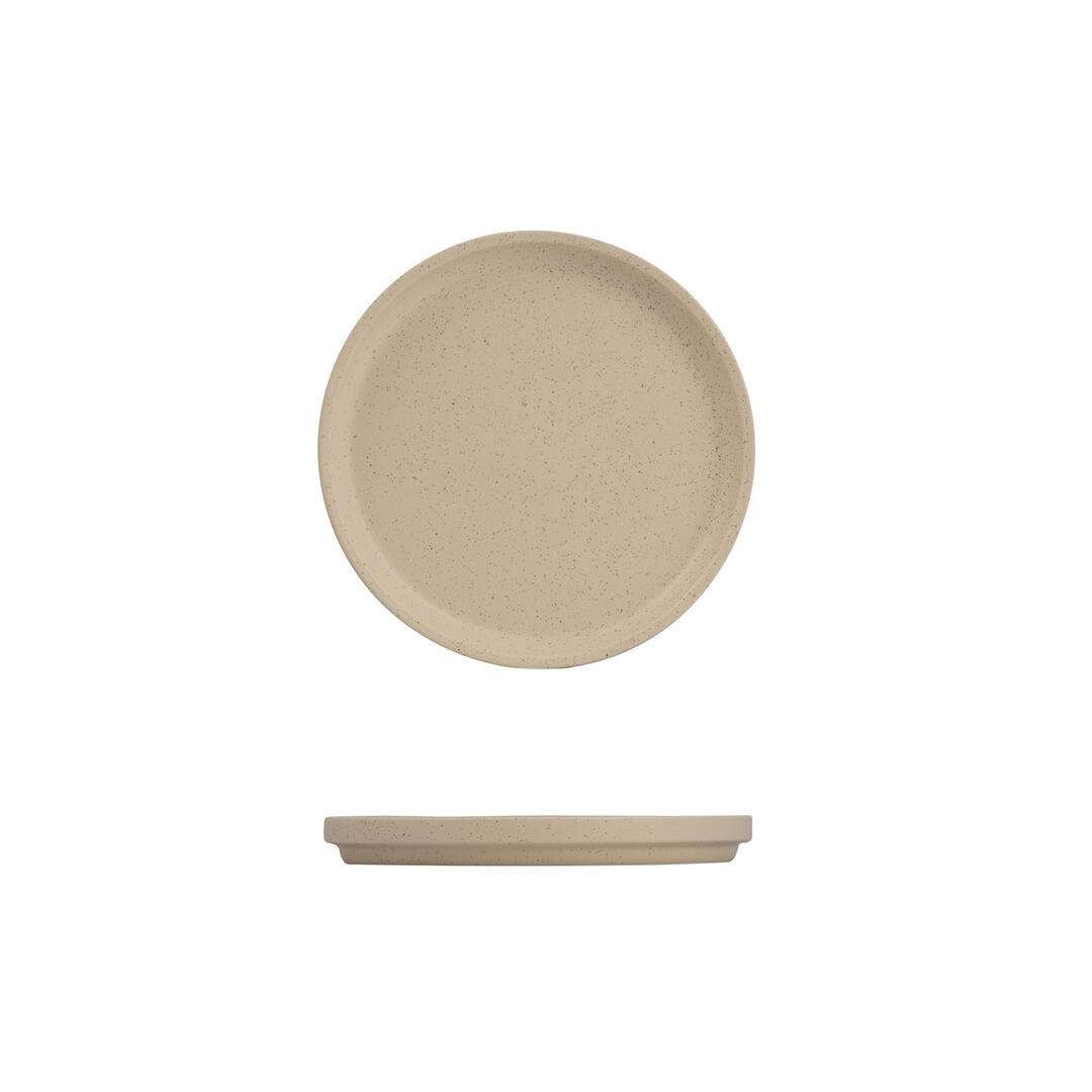 Luzerne Dune Clay Stackable Plate 200mm Pkt of 24