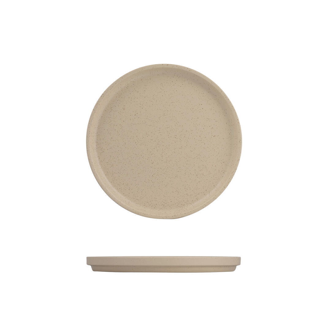 Luzerne Dune Clay Stackable Plate 235mm Pkt of 12