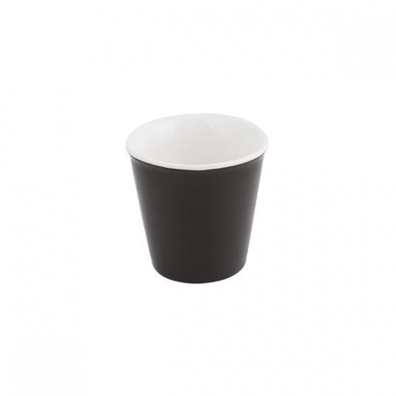 Bevande Raven Black Espresso Tapered Coffee Cup 90mL Ctn of 48