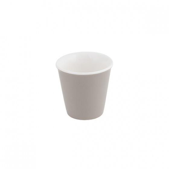 Bevande Stone Grey Espresso Tapered Coffee Cup 90mL Set of 6