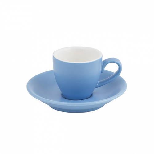 Bevande Breeze Blue Espresso 75mL Coffee Cup & Saucer Ctn of 48