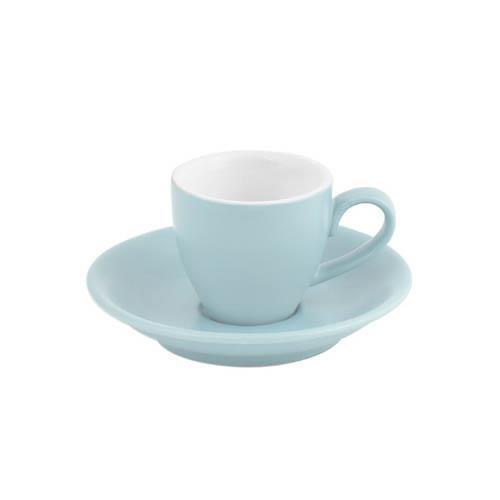 Bevande Mist Blue Espresso 75mL Coffee Cup & Saucer Ctn of 48