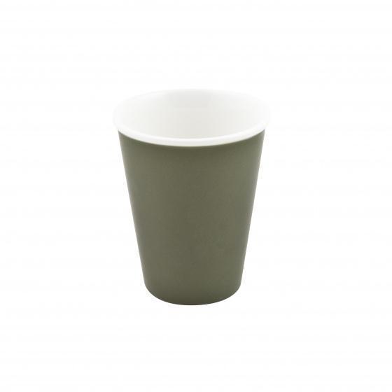 Bevande Sage Green Latte Tapered Coffee Cup 200mL Set of 6