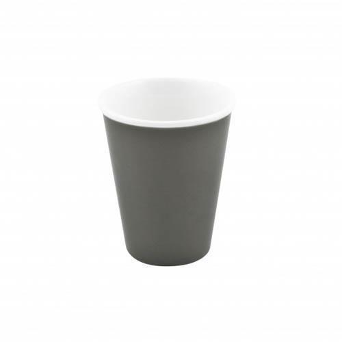 Bevande Slate Grey Latte Tapered Coffee Cup 200mL Set of 6