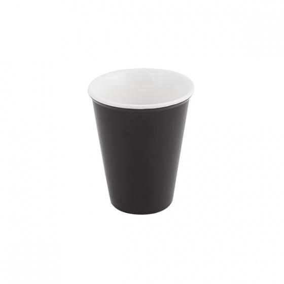 Bevande Raven Black Latte Tapered Coffee Cup 200mL Set of 6
