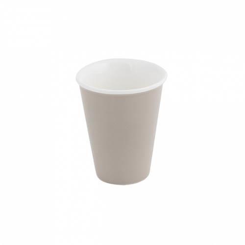 Bevande Stone Grey Latte Tapered Coffee Cup 200mL Ctn of 36