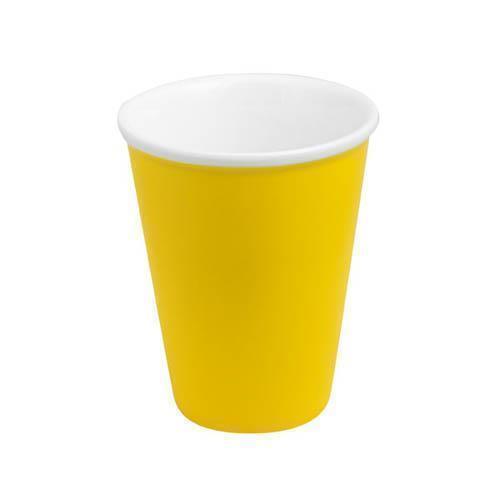 Bevande Maize Yellow Latte Tapered Coffee Cup 200mL Ctn of 36