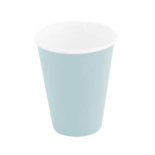 Bevande Mist Blue Latte Tapered Coffee Cup 200mL Ctn of 36