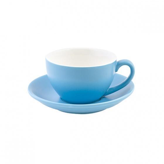 Bevande Breeze Blue Cappuccino 200mL Coffee Cup & Saucer Set of 6