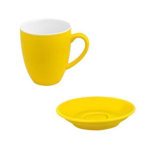 Bevande Maize Yellow Coffee Mug 400mL with Saucer Set of 6