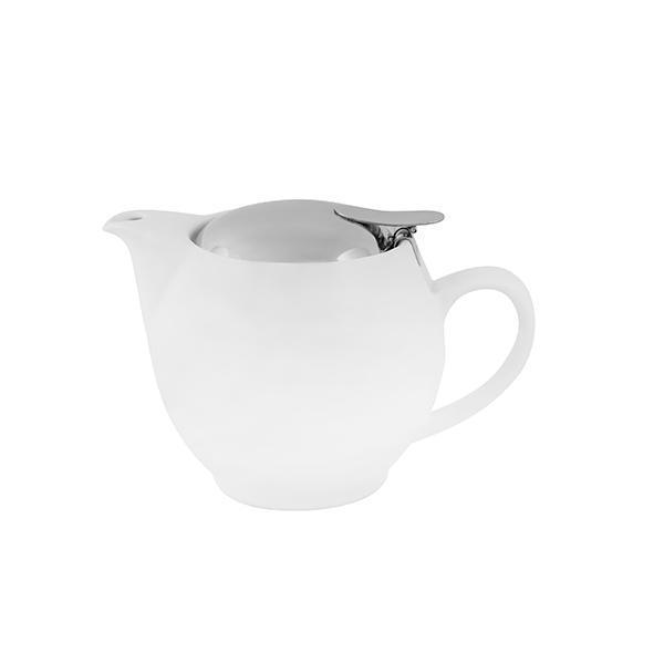 Bevande Bianco White Tealeaves Teapot 350mL