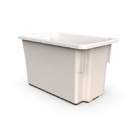 Okka Food Safe Storage Tub 68L White