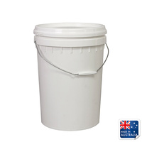 Okka Food Safe Storage Pail Bucket With Lid 20L