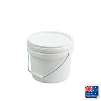 Okka Food Safe Storage Pail Bucket With Lid  5L
