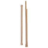Eco Paper Straw Regular Wrapped Kraft Brown Ctn of 2000