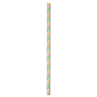Eco-Straw Regular Paper Straw Rainbow Print PK of 250