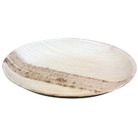 Palm Leaf Round Plate 180mm One Tree Ctn of 100