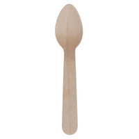 One Tree Wooden Cutlery Teaspoon 110mm Pkt of 100