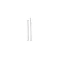 ECO Straw - Cocktail Slim White 3Ply Paper Straw Individually Wrapped Ctn of 1000