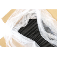 ECO Straw Regular Slim Black 3Ply Paper Straw Ctn of 5000