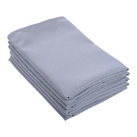 Napkin Grey 100% Jet Spun Polyester 50x50cm Bundle of 10