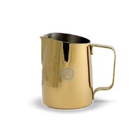 Tiamo Tapered Milk Frothing Jug 450ml Metallic Gold 