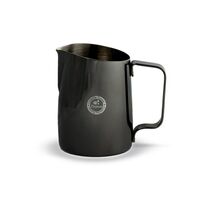 Tiamo Tapered Milk Frothing Jug 450ml Metallic Black