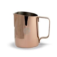 Tiamo Tapered Milk Frothing Jug, 650ml, Metallic Bronze 